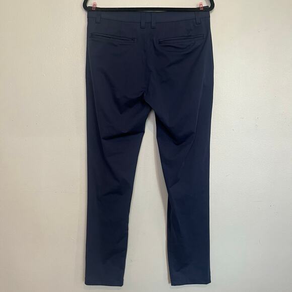 Rhone Commuter Pants Men's 31 Navy - Picture 3 of 5